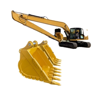 2m3 Sk500 Excavator بزرگ سطل زرد یا مشتری مورد نیاز، GP سطل برای بلند رسیدن بوم