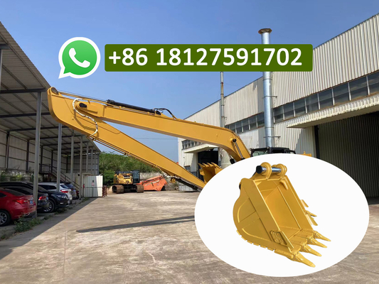 Cat330 Excavator Rock Bucket Q355B MN400 Hardox500 اختیاری برای بازوی تلسکوپی Excavator CAT320