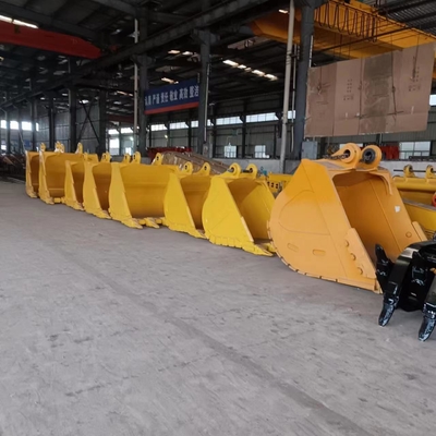 CE هیوندای Excavator Bucket, Q355B MN400 Hardox500 Excavator Rock Bucket برای حفاری
