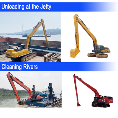 فروش پرمیوم بلند مدت Excavator Booms با سطل برای حفاری Excavator Long Arm Long Boom بلند مدت Excavator Boom Excavator Boom بازو