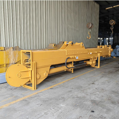 حفاری بازوی تلسکوپی سه بخش