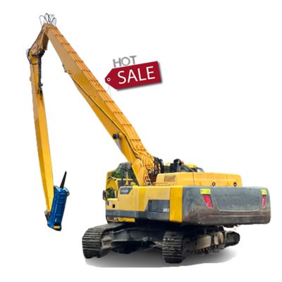 بوم بلند تخریب سه تکه 16-20 متری برای بیل مکانیکی ZX250 ZX260 ZX330 برای ماشین آلات ساختمانی