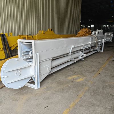 حفاری سه مرحله دست تلسکوپی قابل تنظیم بازوی تمدید بازوی دراز مدت بوم ماشین آلات ساختمانی ویژه بخش جدید برای Liebherr Excavator